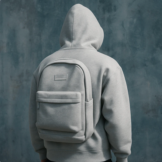 Travel-Hoodie - Der erste Hoodie mit Rucksack - Unisex