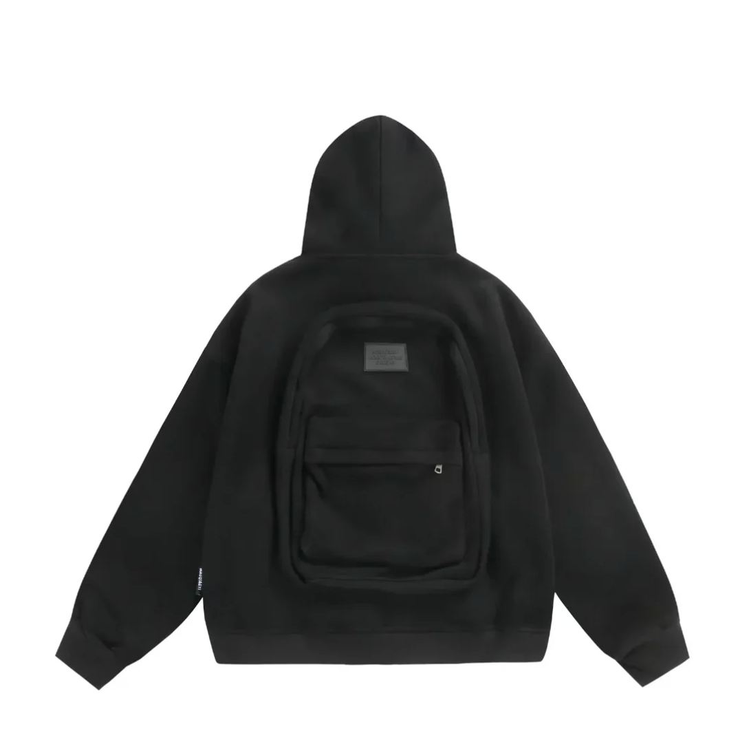 Travel-Hoodie - Der erste Hoodie mit Rucksack - Unisex