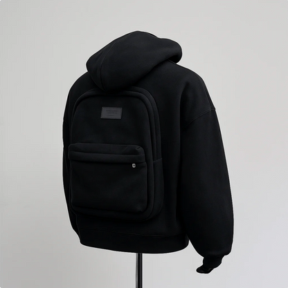 Travel-Hoodie - Der erste Hoodie mit Rucksack - Unisex