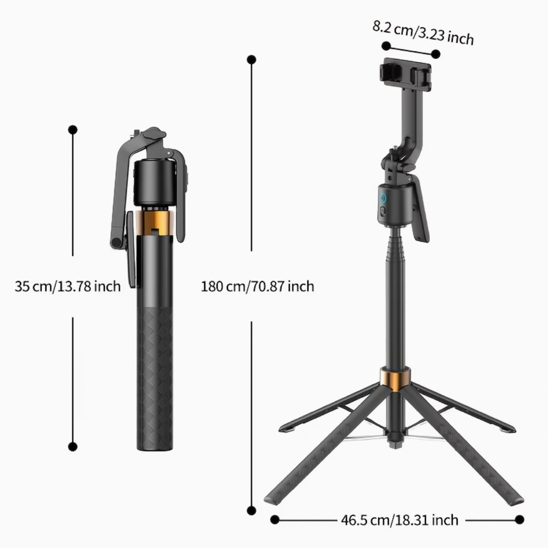 VisionTrack KI™ – 360° Auto-Follow Kamerasystem + Gestensteuerung