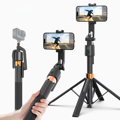 VisionTrack KI™ – 360° Auto-Follow Kamerasystem + Gestensteuerung